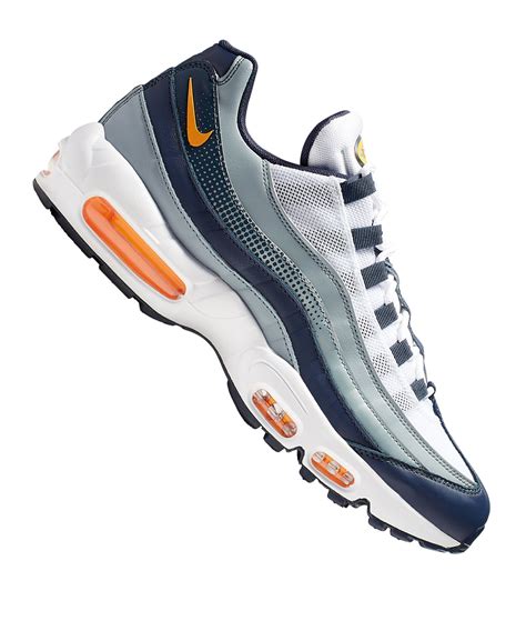 nike air max 95 herren weiss blau orange